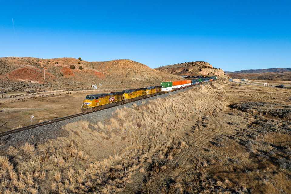 UP 6485 at Wahsatch, UT, USA