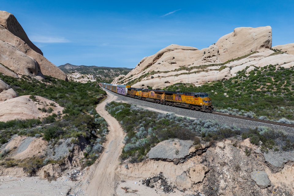 UP 6845 - Cajon Junction, California (USA)