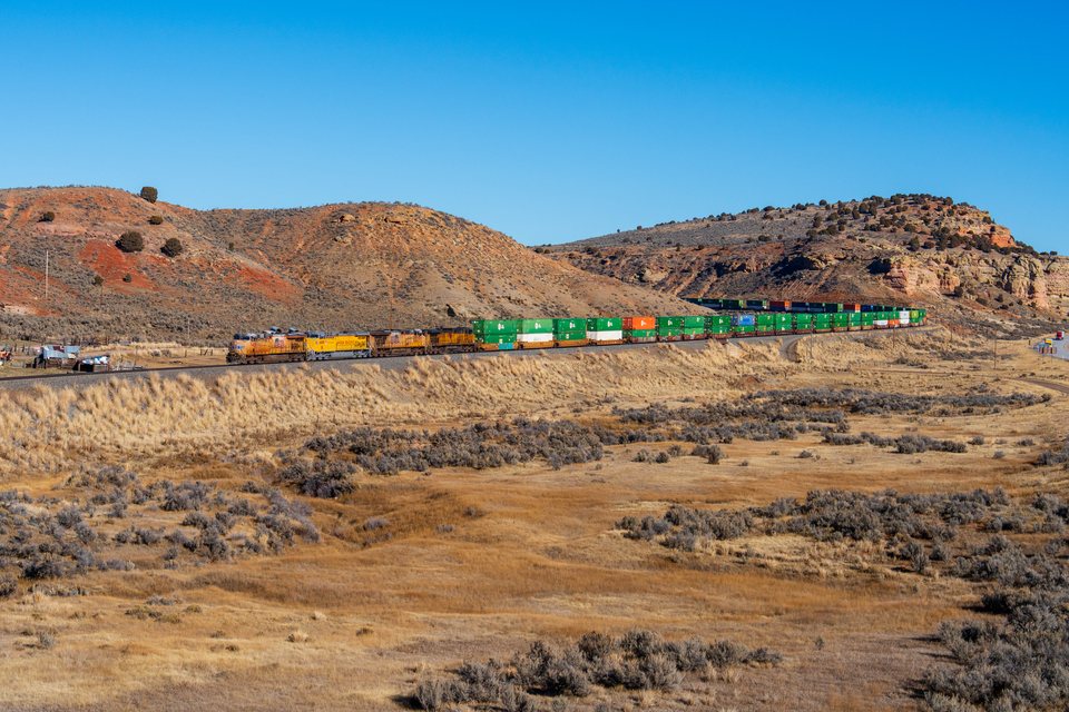 UP 7439 at Wahsatch, UT, USA