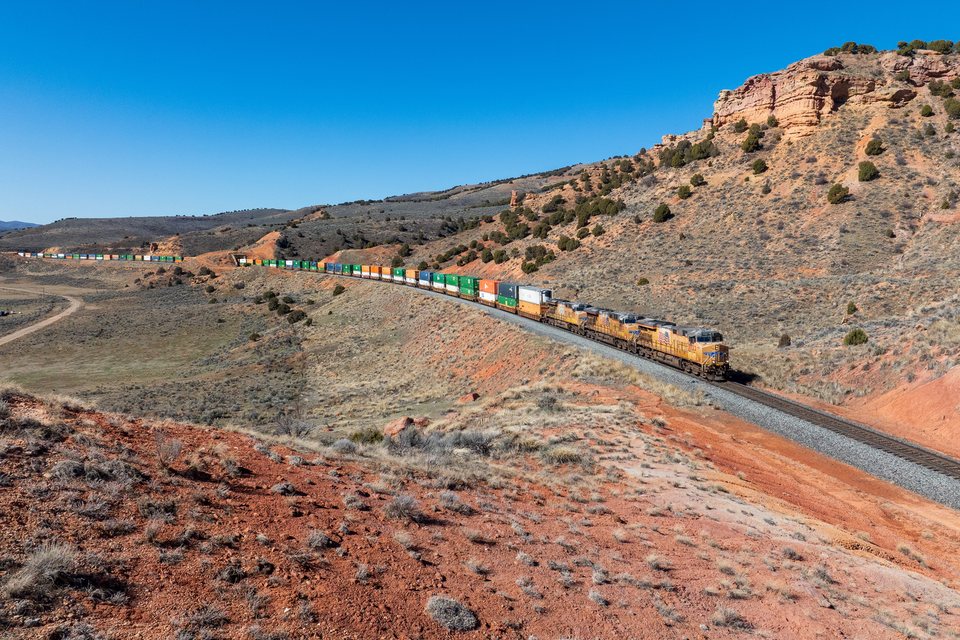 UP 7722 - Castle Rock, Utah (USA)