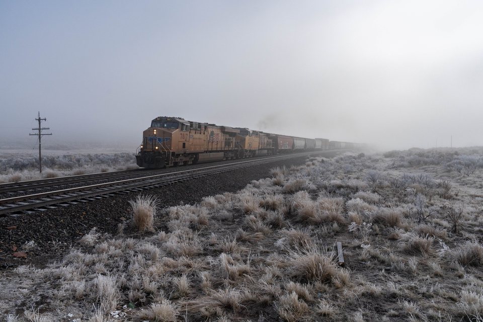 UP 7817 at Wahsatch, UT, USA