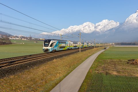 Westbahn 4010 029 at Flaurling, Tirol, Austria