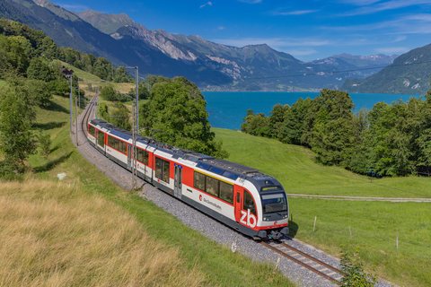 ZB (Zentralbahn): ABeh 160 001 / CH-Niederried