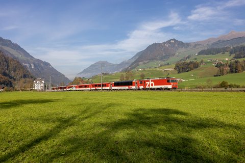 HGe 101 101 (ZB (Zentralbahn)): ZB HGe 4/4 II 101 968-6 (Grafenort, OW/CH)