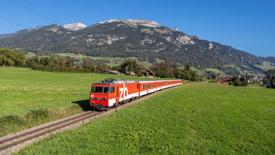 HGe 101 968 (ZB (Zentralbahn)): ZB HGe 4/4 101 968 / Kerns-Kägiswil – Alpnach Dorf