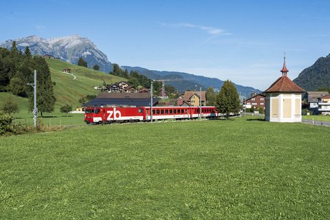 ZB (Zentralbahn): ZB HGe 101 966-0 - Stans, NW (CH)