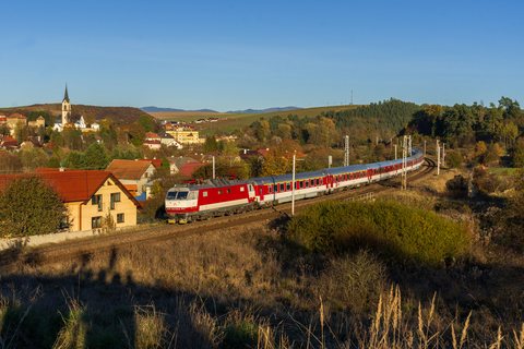 ZSSK 350 004-8 - Markušovce, Slovakia