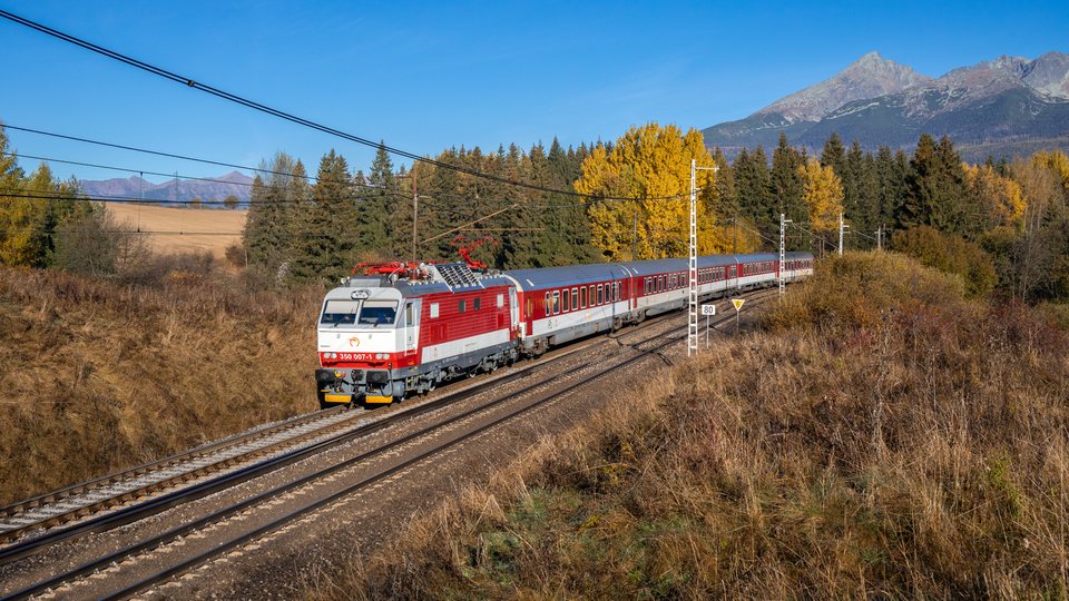 ZSSK 350 007 / Lučivná – Štrba